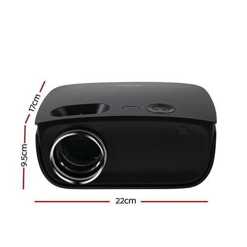 Devanti Mini Video Projector Wifi USB HDMI Portable 2000 Lumens HD