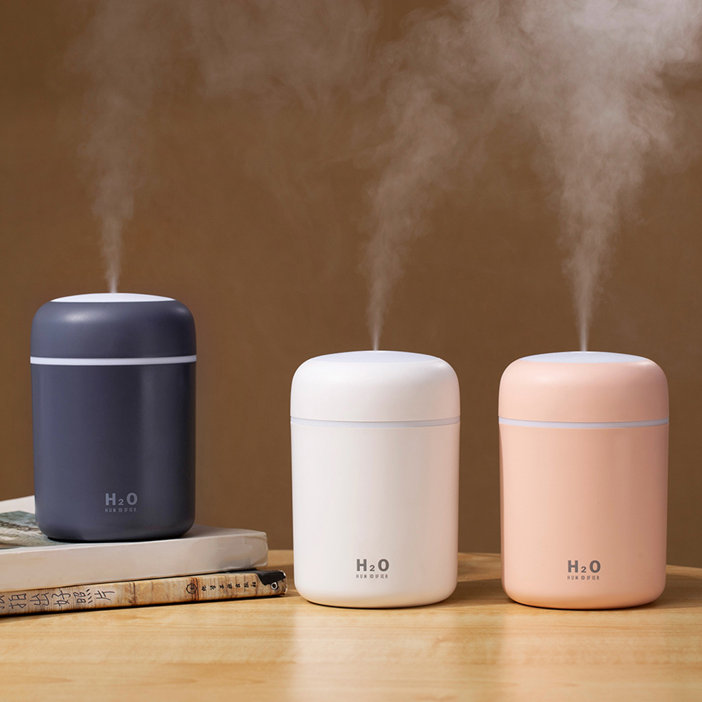"USB Mini Air Humidifier & Essential Oil Diffuser - Portable Aromatherapy for Car & Home"
