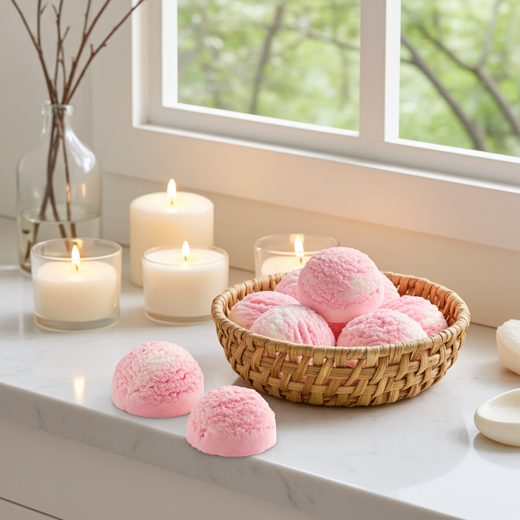 2 piece Coco Butter & Coconut Milk Bubble Bath Truffles
